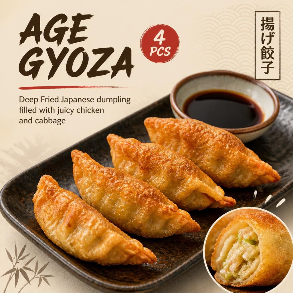 Age Gyoza 4 Pcs